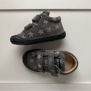 Naturino Cocoon VL Suede Leather First Walking Baby Girl Shoes